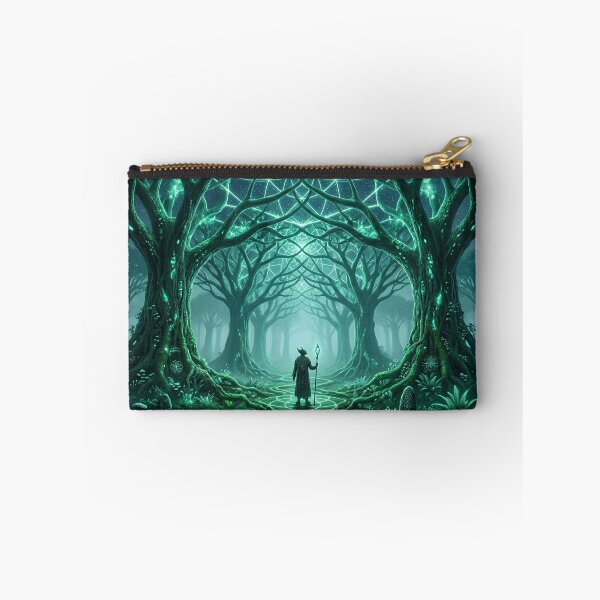 Item preview, Glowing Green Bioluminescent Forest Sacred Geometry | Monkeybusiness designed and sold by monkeybusiness.pt.