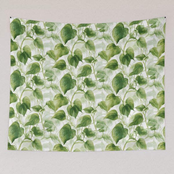 Item preview, Artistic Pothos Print  - Botanical Garden Pattern - Retirement Gifts for Dad designed and sold by RoyalStarsPatts.