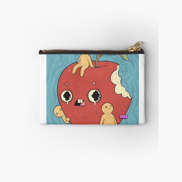 Item preview, Weird Apple with Face and Tiny People Art designed and sold by DRP-art.