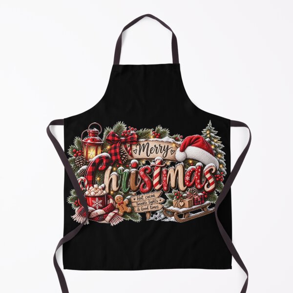 Item preview, Cozy Merry Christmas Rustic Holiday Design designed and sold by Wild Ink Studio by Barbara.