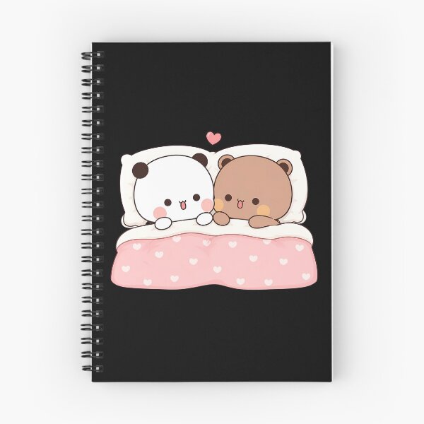 Item preview, Cute Bears Sleeping in Bed - Sweet Bears Couple Gift designed and sold by Jacob Zubek.
