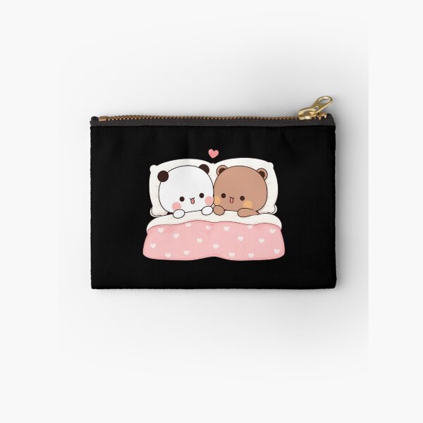 Item preview, Cute Bears Sleeping in Bed - Sweet Bears Couple Gift designed and sold by Jacob Zubek.