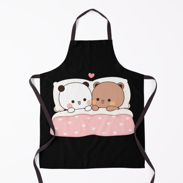 Item preview, Cute Bears Sleeping in Bed - Sweet Bears Couple Gift designed and sold by Jacob Zubek.