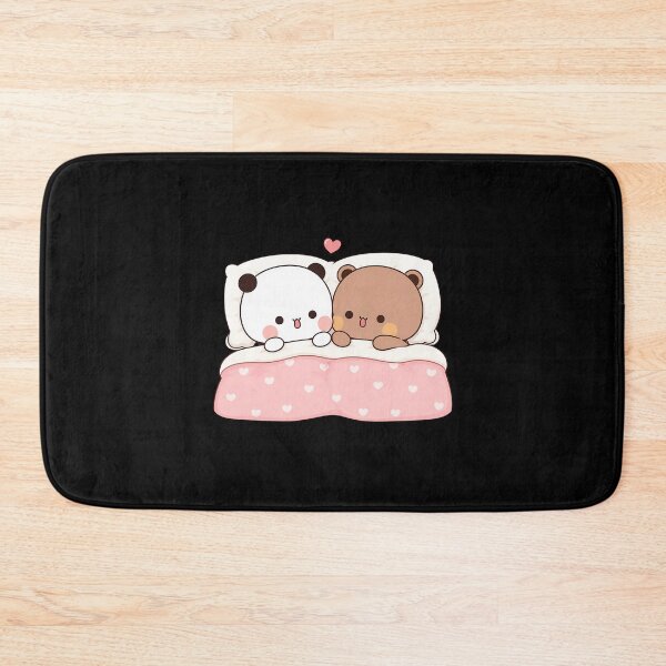 Item preview, Cute Bears Sleeping in Bed - Sweet Bears Couple Gift designed and sold by Jacob Zubek.