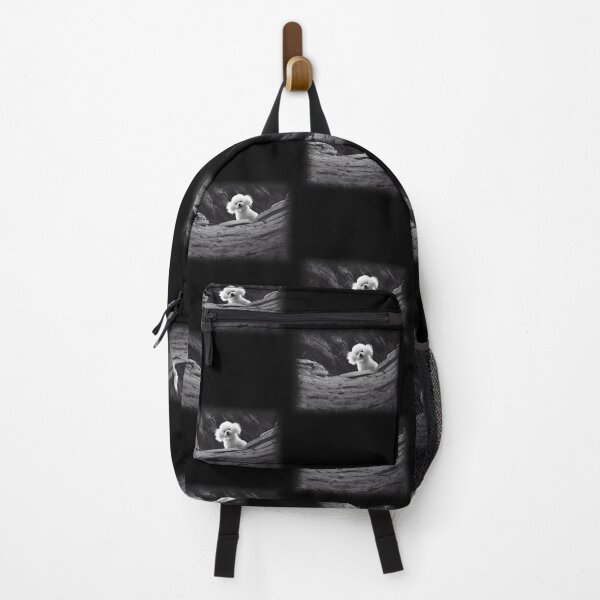 Item preview, Adventurous Poodle in Dramatic Landscape designed and sold by PixlCrypt.