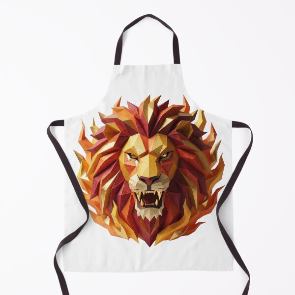 Item preview, Origami Lion with Flaming Mane designed and sold by Marcu Ioachim.