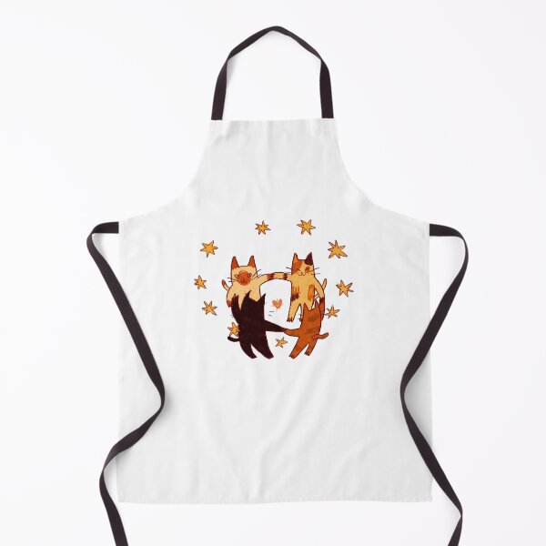 Item preview, Dancing Cats and Stars Vintage Art designed and sold by cerima.