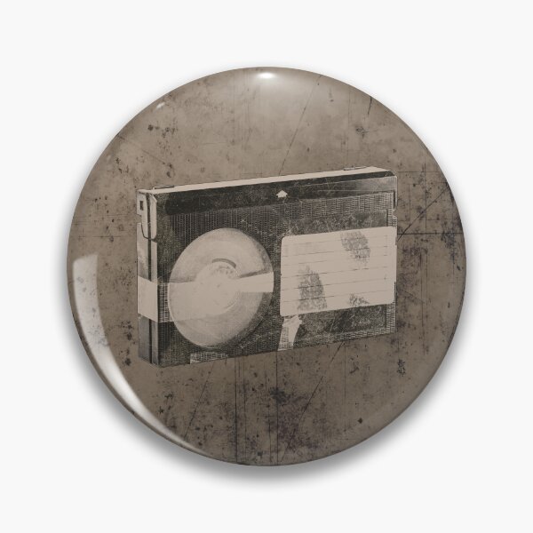 Item preview, Brown Weathered VHS Cassette Faded Label Vintage Media designed and sold by Ghoul Enterprises.
