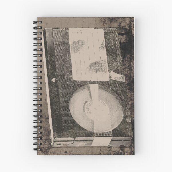 Item preview, Brown Weathered VHS Cassette Faded Label Vintage Media designed and sold by Ghoul Enterprises.