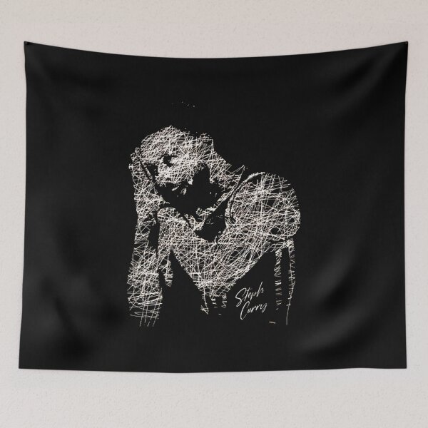 Item preview, S t e p h e n C u r r y Night Night Celebration Line Art Illustration designed and sold by ZevyStores.
