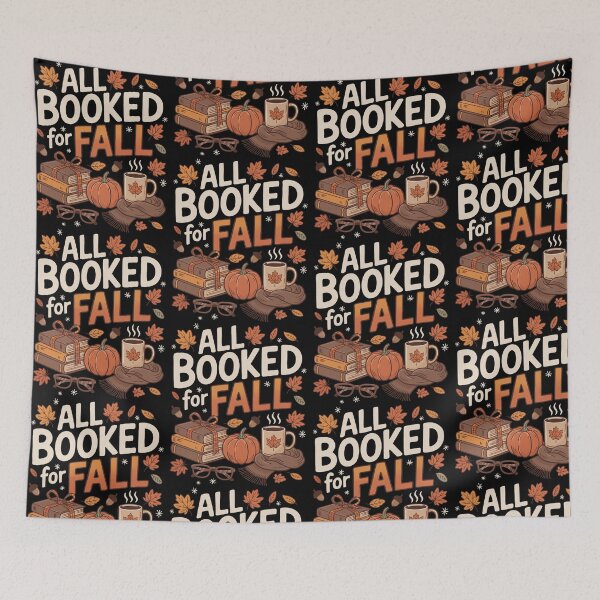 Item preview, All Booked for Fall Autumn Reading designed and sold by PixlCrypt.