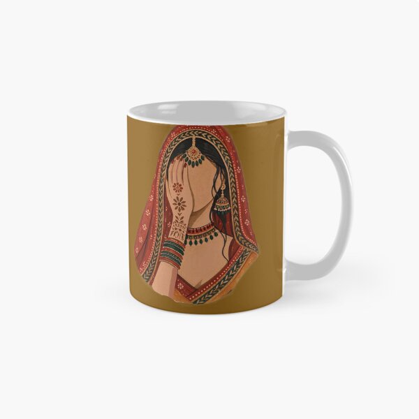 Item preview, Indian Bride Covering her Face with Shyness | Indian Beauty  designed and sold by Sakshiartwork.