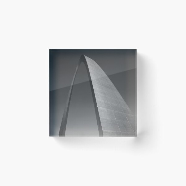 Item preview, St. Louis Gateway Arch, Gateway to the West, St. Louis, Missouri black and white photograph designed and sold by Astrid Arkhangelsky.