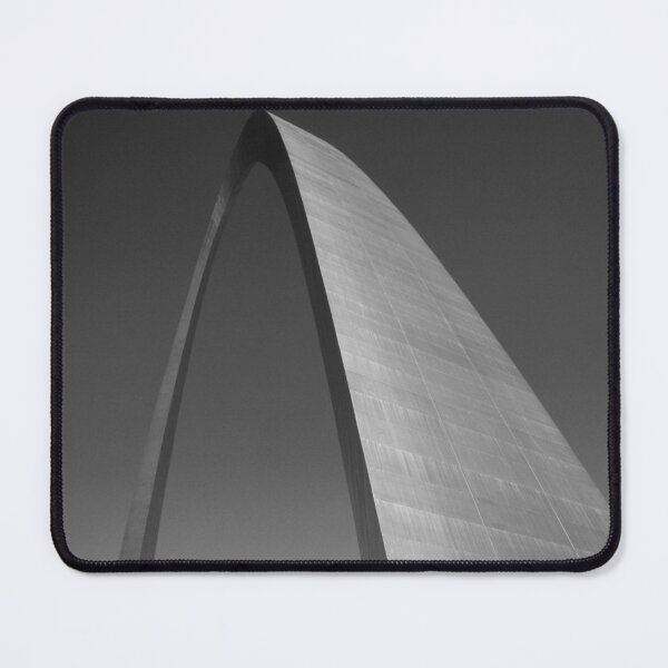 Item preview, St. Louis Gateway Arch, Gateway to the West, St. Louis, Missouri black and white photograph designed and sold by Astrid Arkhangelsky.