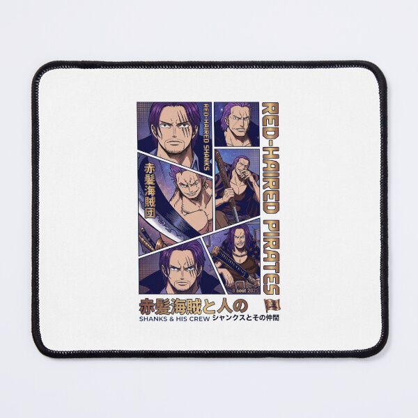 Item preview, Red Haired Pirates Anime Manga Panel Aesthetic designed and sold by FreakToons.