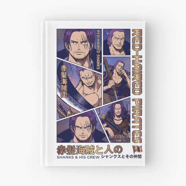 Item preview, Red Haired Pirates Anime Manga Panel Aesthetic designed and sold by FreakToons.