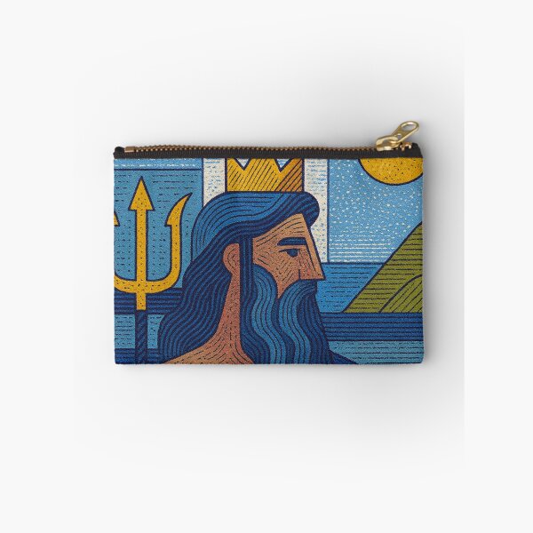 Item preview, Poseidon illustration – Greek God of the Sea designed and sold by GalleryKauffeld.