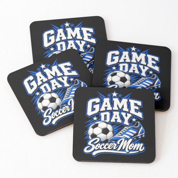 Item preview, Game Day Soccer Mom Fan Graphic T-Shirt Sports Football Soccer Support designed and sold by Trendably.