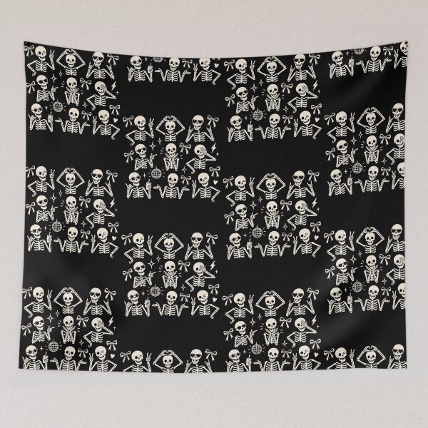 Item preview, Playful Skeletons Party Halloween Design designed and sold by PixlCrypt.