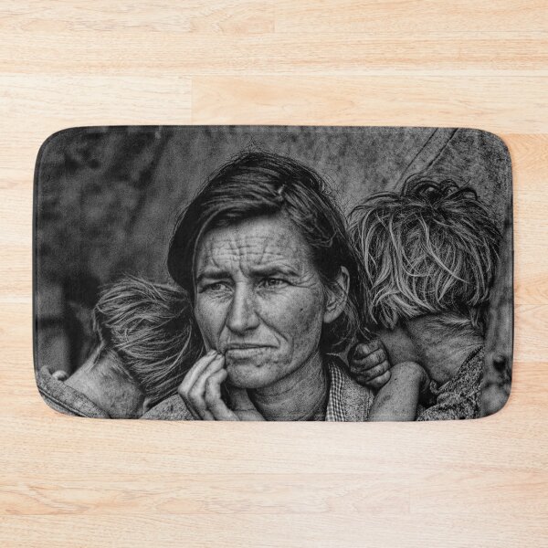 Item preview, Migrant mother Dorothea Lang´s iconic photograph designed and sold by stevepaint.