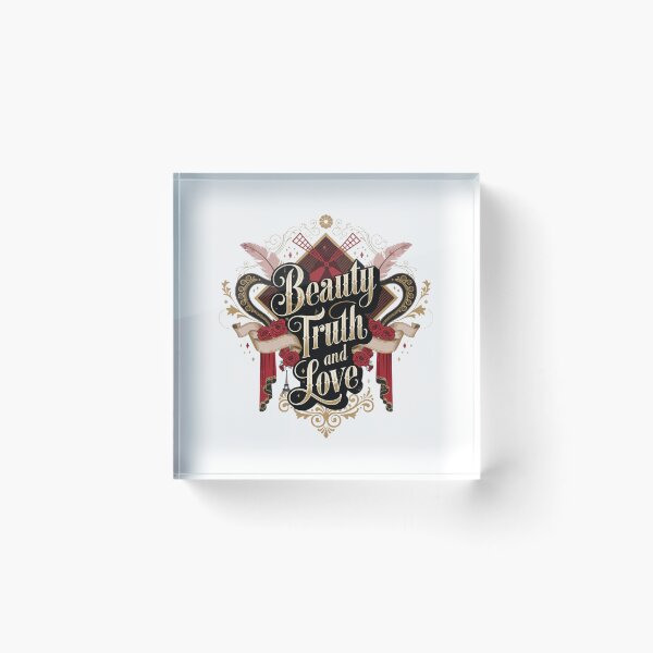 Item preview, Truth, Beauty, Love designed and sold by ShepDesigns.
