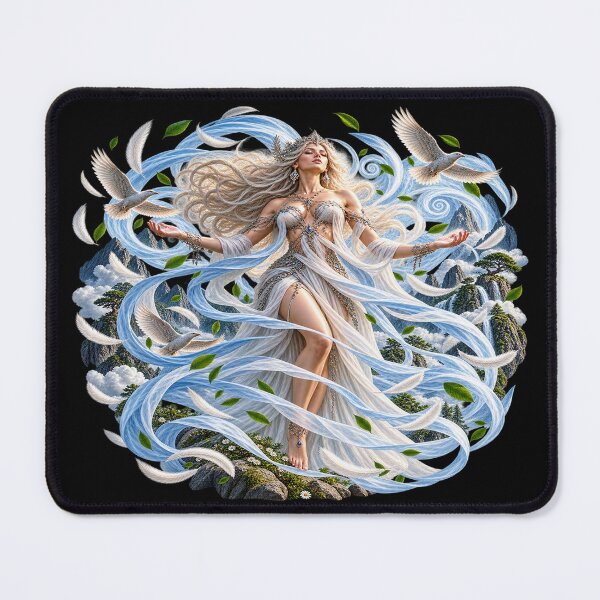 Item preview, Wind Goddess – Queen of Air and Freedom designed and sold by TroviTutto.