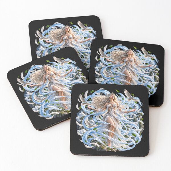 Item preview, Wind Goddess – Queen of Air and Freedom designed and sold by TroviTutto.