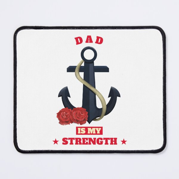 Item preview, DAD IS MY STRENGTH T-Shirt designed and sold by The best online style shop.