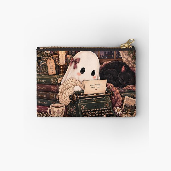 Item preview, Cute Ghost Writer Poetcore Bookish designed and sold by gvstyle.