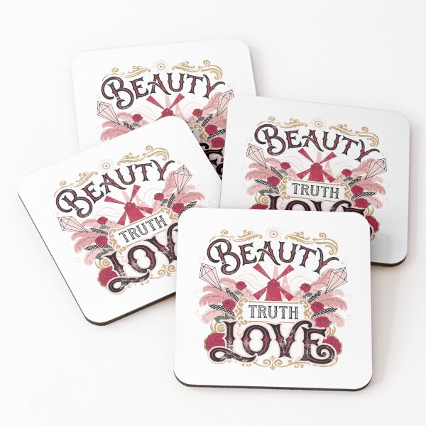 Item preview, Beauty, Truth and Love Windmill  designed and sold by ShepDesigns.