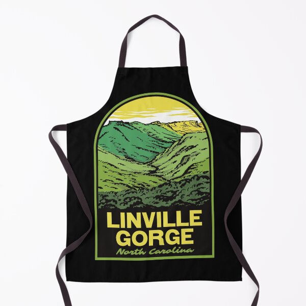 Item preview, Linville Gorge North Carolina Retro Mountain Travel Art designed and sold by HalpinDesign.