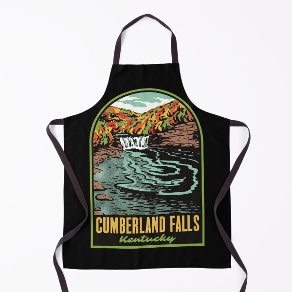 Item preview, Cumberland Falls Kentucky Vintage Waterfall Travel Art designed and sold by HalpinDesign.