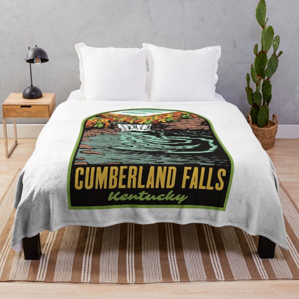 Item preview, Cataratas Cumberland, Kentucky. Arte de viaje de cascadas antiguas. designed and sold by HalpinDesign.