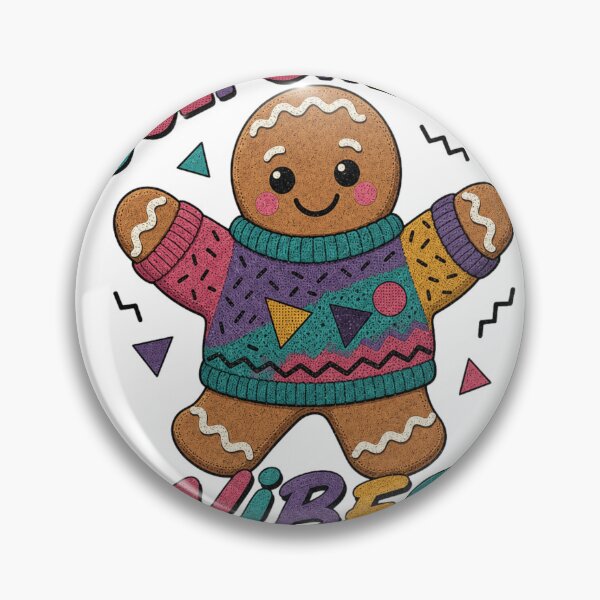 Item preview, Ugly Sweater Vibes Gingerbread Man designed and sold by Marie Gems.