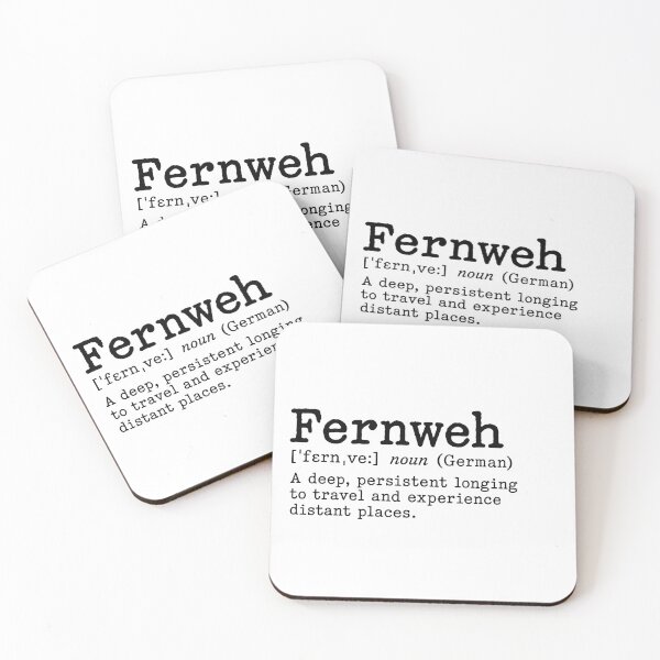 Artikelvorschau, Fernweh im Wörterbuch entworfen und verkauft von koenzie.
