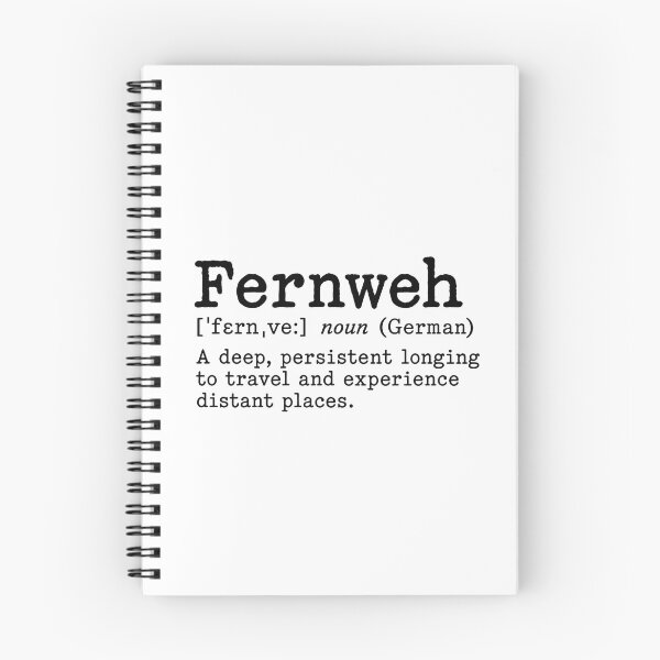 Item preview, Fernweh in the Dictionary designed and sold by koenzie.