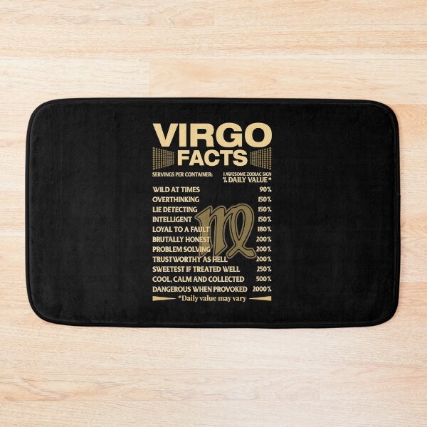 Item preview, Virgo Facts Zodiac Traits Humor designed and sold by PixlCrypt.