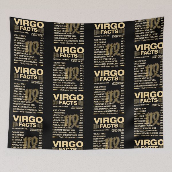 Item preview, Virgo Facts Zodiac Traits Humor designed and sold by PixlCrypt.