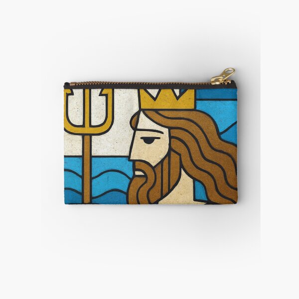 Item preview, Poseidon illustration – Powerful Greek God of the Ocean designed and sold by GalleryKauffeld.