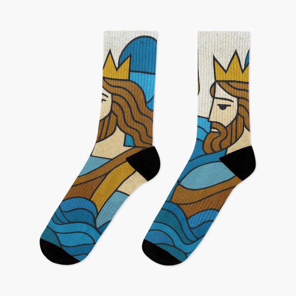 Item preview, Poseidon illustration – Powerful Greek God of the Ocean designed and sold by GalleryKauffeld.
