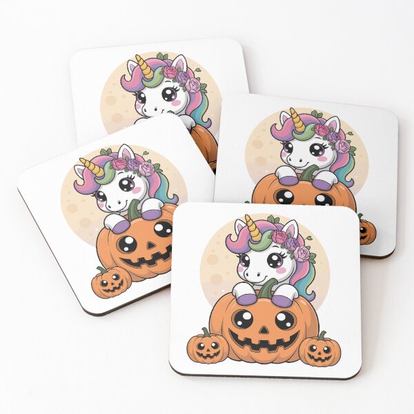 Item preview, Cute Halloween Unicorn Pumpkin Spooky Fantasy Design designed and sold by styleonestaa.