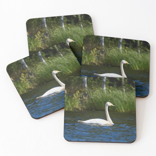 Item preview, Passing by. Whooper swan designed and sold by Jouko Lehto Photography.
