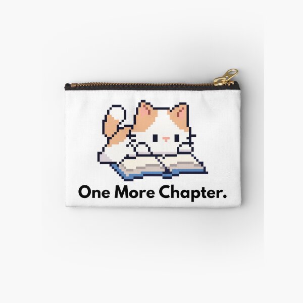 Item preview, One More Chapter Pixel Cat designed and sold by CarefulCreation.
