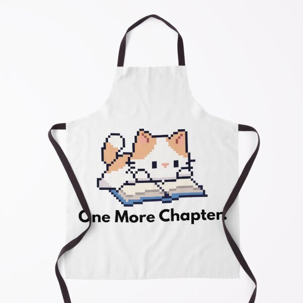 Item preview, One More Chapter Pixel Cat designed and sold by CarefulCreation.