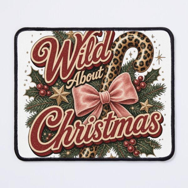 Item preview, Wild About Christmas Leopard Candy Cane designed and sold by Marie Gems.