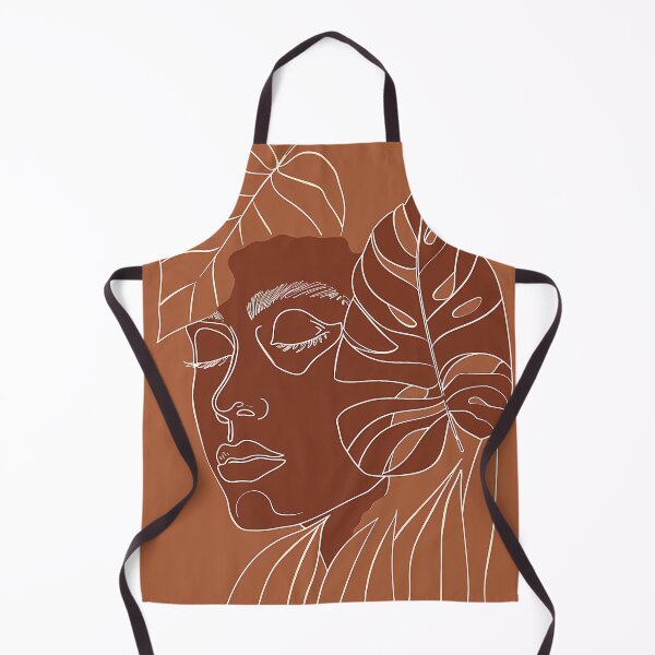 Item preview, Botanical Boho Woman Silhouette & Monstera Line Art designed and sold by Artdavesalzburg.