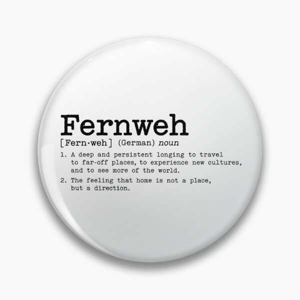 Artikelvorschau, Fernweh im Wörterbuch entworfen und verkauft von koenzie.