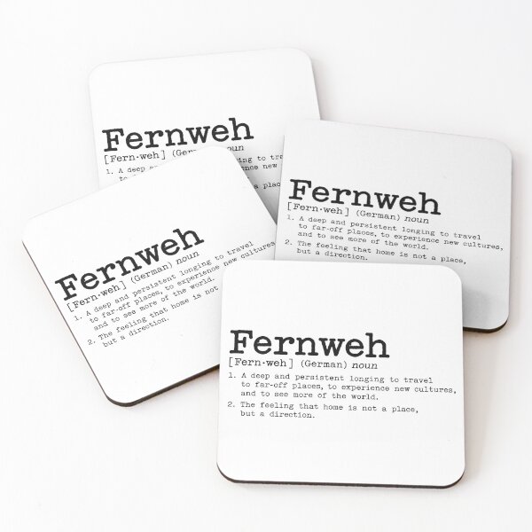 Artikelvorschau, Fernweh im Wörterbuch entworfen und verkauft von koenzie.