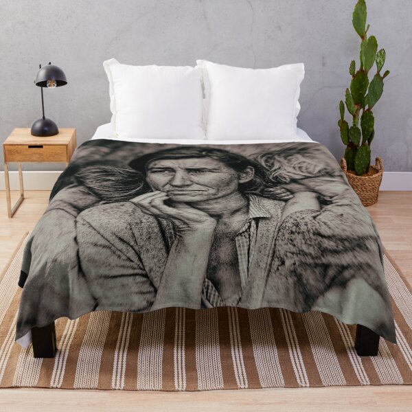 Item preview, Migrant mother Dorothea Lang´s iconic photograph sepia edit designed and sold by stevepaint.