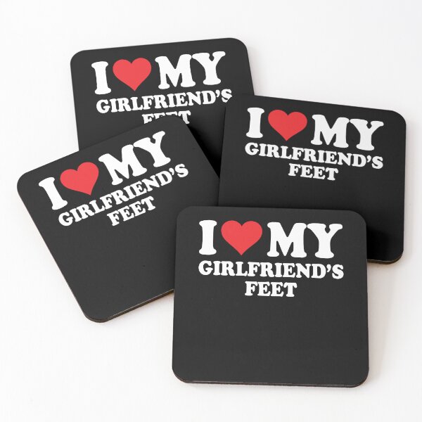 Item preview, I Love My Girlfriend's Feet Statement designed and sold by PixlCrypt.